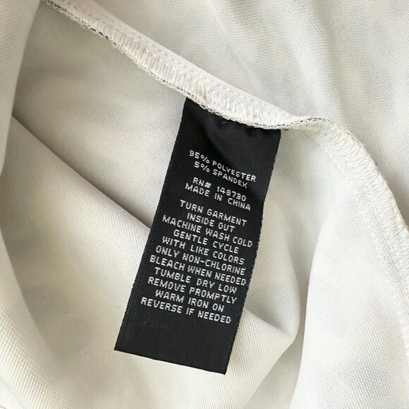 5 TWELVE Skirt Women L Stretch Elastic Waist Leopard Cheetah Animal Knee Length - Picture 4 of 5